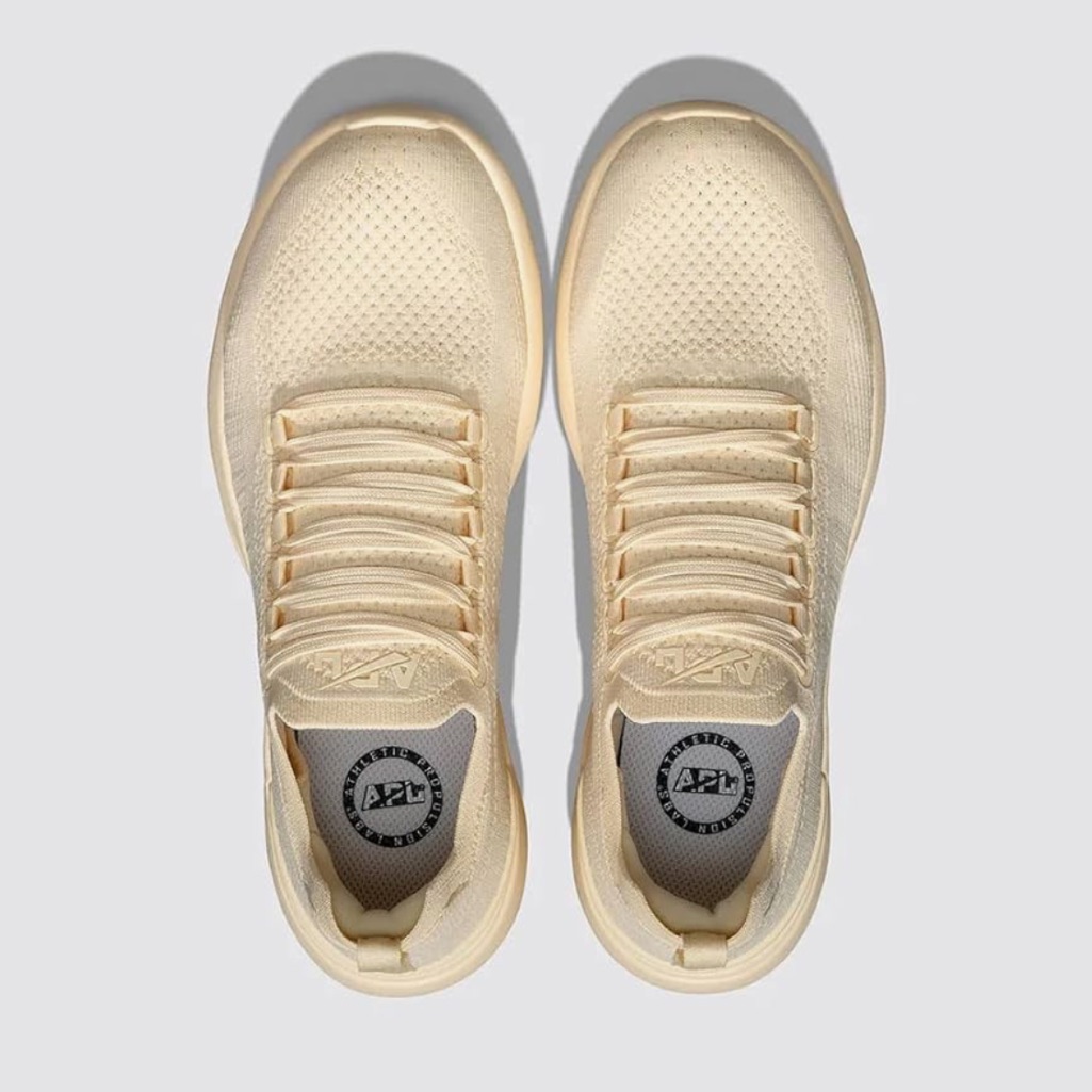 New Apl: Athletic Propulsion Labs Techloom Breeze, Vanilla/Metalic Sz 9